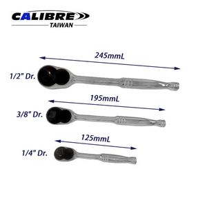 Llave de trinquete reversible sellada de 36 dientes con accionamiento de 1/4", 3/8" o 1/2" de TAIWAN CALIBRE - Product Image 3