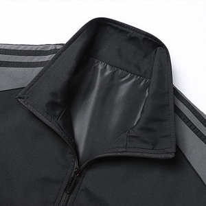 Men's <b>wind</b> <b>breaker</b> Tracksuit High Collar Training Sweat jacket and pant set Trendy Men's <b>wind</b> <b>breaker</b> Tracksuit Custom Logo - Product Image 5