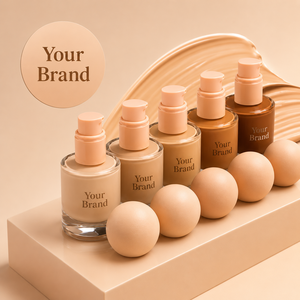 Base de Maquillaje Líquida Natural de Múltiples Tonos de Marca Privada al por Mayor, Base de Cobertura Total OEM/ODM - Product Image 3
