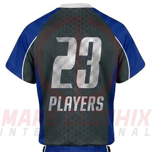 Uniformes de Lacrosse Personalizados Hechos con Material 100% Poliéster, Conjuntos de Ropa de Práctica Juvenil para Lacrosse - Product Image 5