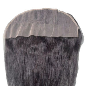 Peluca frontal de encaje 4x13 con ondas naturales, cabello humano para mujer, cabello Remy indio, cabello Taz de Bangladesh, ligera e impermeable - Product Image 1