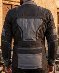 Chaqueta de Seguridad para Motociclistas, Chaqueta de Cordura Impermeable, Cortavientos, Transpirable, de Manga Larga, para Todas las Estaciones - Product Image 4