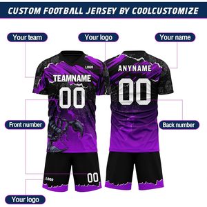 2025 camiseta y pantalones cortos de fútbol personalizados UNIFORMES DE EQUIPO para hombres mujeres jóvenes con logotipo de número de nombre - Product Image 6