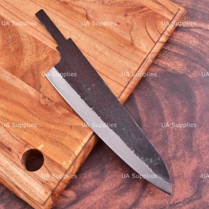 Cuchillos al por mayor UA Supplies: Cuchillos de hoja fija de grado industrial con punta caída, acero de alto carbono, mango de madera, 8 pulgadas de largo total. - Product Image 4