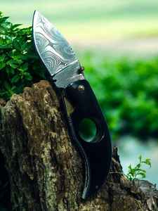 Cuchillos Plegables de Acero de Damasco con Logotipo Personalizado a Precio de Fábrica al por Mayor, Nuevos Cuchillos Plegables de Acero de Damasco Elegantes de Primera Calidad - Product Image 5