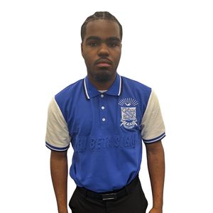 Phi Beta Sigma Premium Embossed <b>Polo</b> <b>Shirt</b> for Men Comfortable Fit High Quality Greek <b>Fraternity</b> Apparel Casual Wear - Product Image 1