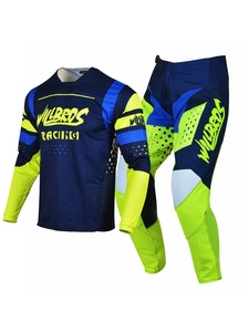 Traje de Motocross Willbros para Motociclismo MX, Conjunto de Jersey y Pantalones para Cross-country, Trajes para Descenso en las Cuatro Estaciones - Product Image 5