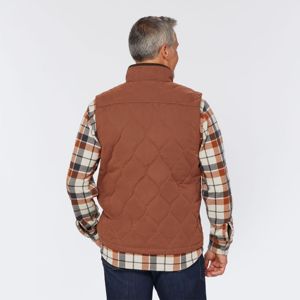 Oem Sleeveless Bubble Puffer <b>Vest</b> Jacket Custom Color Logo Polyester High Quality Waistcoats Warm Winter Quilted <b>Vest</b> Men - Product Image 4