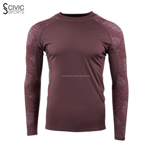 Ensemble chemise à manches longues et courtes pour hommes avec logo personnalisé imprimé Vêtements de sport populaires Vêtements de protection - Product Image 4