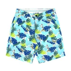 Diseño de marca personalizado ODM OEM hombres casual verano ropa de playa estampado floral lienzo Bermudas calientes pantalones cortos de algodón de carga Bangladesh - Product Image 6