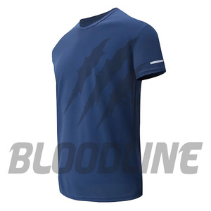 Camiseta Deportiva de Manga Corta para Hombre, Paquete de 2, Negra y Blanca, de Secado Rápido, Tejido de Poliéster, Color Sólido, Corte Regular - Product Image 2