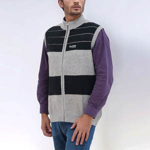 Suéteres de punto con cremallera para hombre, modernos y elegantes, ligeros, en venta. - Product Image 1