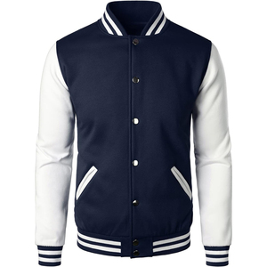 Hot Selling Custom Cool Style Winter Varsity <b>Jackets</b> Baseball Bomber <b>Leather</b> Varsity <b>Jacket</b> for <b>man</b> - Product Image 1