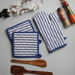 Guantes y Manoplas para Horno 100% Algodón, Resistentes al Calor, Impermeables, Aptos para Lavavajillas - Product Image 5