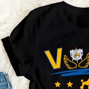 Custom <b>Women</b> Vote T-<b>Shirt</b> <b>Black</b> Graphic Printed Short Sleeve Crew Neck Cotton Tee Voting Awareness Casual Fashion Streetwear - Product Image 4