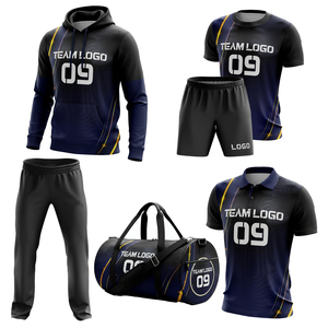 Nouvel uniforme de football tendance, personnalisé, entièrement en polyester, t-shirts, sweats à capuche, sac à dos - Caractéristiques respirantes, services OEM en gros - Product Image 3