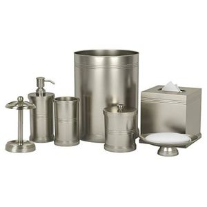 Modern Metal <b>Bathroom</b> <b>Accessory</b> <b>Set</b> Five Piece Rectangle Easy To Clean For <b>Bathroom</b> - Product Image 6