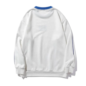 เสื้อสเวตเชิ้ตคอกลมทรงโอเวอร์ไซส์สำหรับผู้ชาย ผ้าคอตตอน 100% หนัก 400GSM รุ่น Heavyweight  สวมใส่สบาย เหมาะสำหรับฤดูใบไม้ผลิ  สั่งผลิตได้จำนวนน้อย จัดส่งรวดเร็ว รับผลิตแบบ OEM - Product Image 1