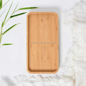 ถาดเสิร์ฟไม้คุณภาพสูงสำหรับโรงแรมและร้านอาหาร รูปทรงสี่เหลี่ยมผืนผ้า - Product Image 4