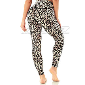 Leggings tendance à sublimation, pantalon de sport imprimé intégral, leggings de yoga, matière douce, respirante et extensible - Product Image 5