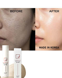 Gel exfoliant professionnel avec formule éclatante, sans parabène et sans silicone, fabriqué en Corée, LHA doux pour les peaux sensibles - Product Image 1