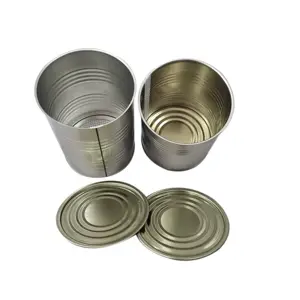 Three pieces food can diameter 99mm 401 can high quality for fruit canned with customized height made in Vietnam cheap price