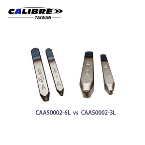 Đài Loan Calibre tay đấm <span class=keywords><strong>Round</strong></span>-Dotted thép tem <span class=keywords><strong>Set</strong></span> khuôn mặt tròn thiết kế tem công trình thiết lập - Product Image 3