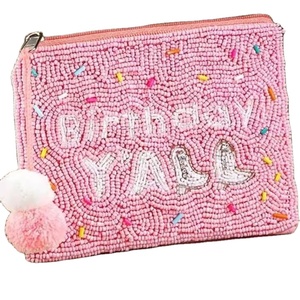 Custom Beaded Coin Purse <b>Unique</b> Birthday <b>Gift</b> Preppy Change Wallet Pouch Cute Small Easter <b>Gift</b> <b>for</b> <b>Her</b> - Product Image 1
