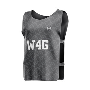 Cheap Polyester/Nylon Breathable Plus Size Football Vest Mesh Training Soccer Bibs 180 Grams Front Logo Player Name - Product Image 6