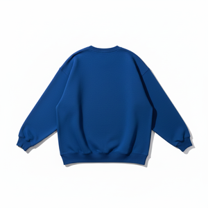 Sweat-shirt oversize pour femme, logo premium sur le devant, hiver, uni, 100% coton, écologique, séchage rapide, OEM - Product Image 3