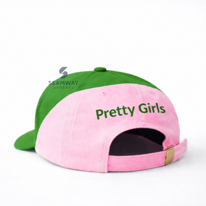 Alpha | Kapa | Alpha Trucker Cap Sorority Curved Visor Baseball Cap Women's Embroidered Adjustable Snapback 6-Panels Trucker Hat - Product Image 3