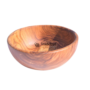 Tazón de Madera Natural de Primera Calidad Hecho a Mano con Acabado Brillante de Lujo y Logotipo Personalizado para Regalos Empresariales Ecológicos por Tradebyd - Product Image 2