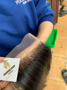 Máquina de grado Remy virgen brasileña de alta calidad, doble trama HD para cierre 4x4 5x5 13x4 13x6 100, cabello crudo - Product Image 4