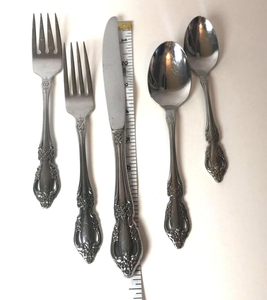 Handmade Metal Eco-Friendly Stainless Steel Flatware Sets with High Mirror Polish Knife <b>Fork</b> Spoon for Kids Back to School - Product Image 4
