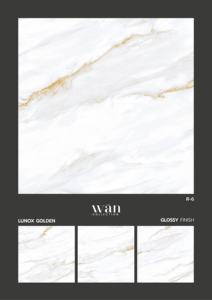 กระเบื้องพอร์ซเลนผิวมันเงา รุ่นใหม่ ขนาด 600x600 มม. 60x60 ซม. 24x24 นิ้ว ผิวเซรามิกขัดเงา คุณภาพพรีเมียม สำหรับปูพื้นและผนังภายใน - Product Image 5