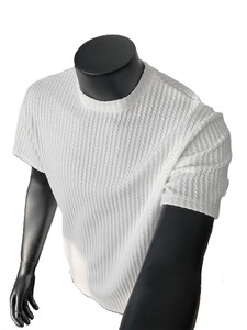 เสื้อยืดผู้ชายคุณภาพสูง หรูหรา ผ้าฝ้าย 100% หนา สีพื้น ปักลายแบบกำหนดเอง ทรงโอเวอร์ไซส์ สำหรับออกกำลังกาย - Product Image 2