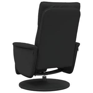 Fauteuil inclinable de massage en similicuir noir avec structure en métal et contreplaqué - Product Image 6