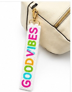 Llavero con Cuentas de Buena Energía, Tamaño Mini, Cierre Hecho a Mano, Estilo Bohemio, Accesorio Unisex - Product Image 4