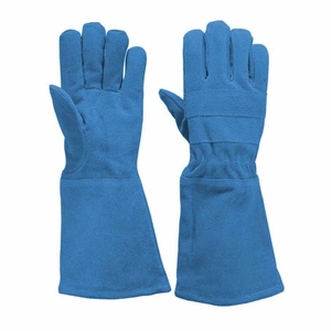 Gants de soudure en cuir de vachette pleine fleur, haute performance, protection industrielle des mains, résistance à l'abrasion, usage intensif - Product Image 2