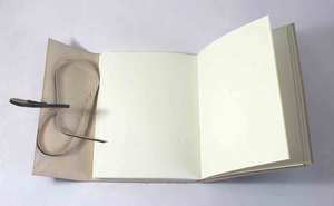 Handmade Black Color Recycled Cotton Paper Goat <b>Leather</b> <b>A5</b> Journal <b>Notebook</b> Customized Unique <b>Notebooks</b> - Product Image 1