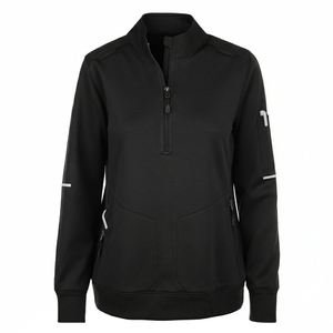 Custom Winter Autumn Hospital Uniform Fleece <b>Scrub</b> Jacket Pullover Thermal Warm Up Coat With Ribbed Cuffs <b>Nursing</b> <b>Scrub</b> Jackets - Product Image 5