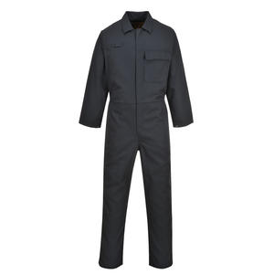 Combinaison de travail ignifuge respirante et confortable en coton 100% pour usine, fabrication OEM, orange, première combinaison de sécurité - Product Image 3