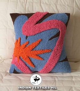 Custom Handmade Indian Cotton Luxury Woven Tufted <b>Sofa</b> Cushion <b>Cover</b> Household Pillow Cases Eco-Friendly Custom OEM Wholesale - Product Image 2