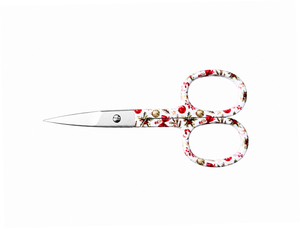 Tijeras de Bordado Multifuncionales Profesionales para Manualidades, 3.5 Pulgadas, Lisas, OEM, con Estampado Floral Navideño, de Acero Inoxidable Afilado - Product Image 5