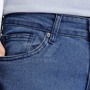 Pantalones Vaqueros para Hombre, Diseño de Pierna Ajustada, Material Suave, Cómodos de Usar, Apariencia Moderna - Product Image 5