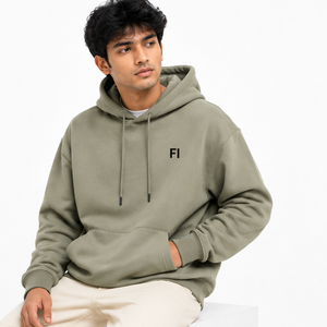 Sweat-shirts à capuche en molleton de coton de haute qualité pour hommes, coupe oversize, à manches longues, avec poche, style streetwear décontracté, vente en gros USA - Product Image 3