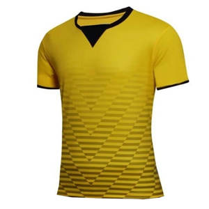 Diseña Tu Propia Camiseta de Fútbol con Logotipo, 100% Poliéster, Último Estilo, Mejor Venta en Línea, Camiseta de Fútbol para Hombre - Product Image 1