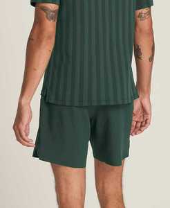 Shorts d'entraînement professionnels de Muay Thai en satin respirant, séchage rapide, légers, avec cordon de serrage et bande latérale pour hommes - Product Image 1