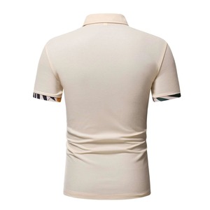 เสื้อเชิ้ตแขนสั้นผู้ชาย ทรงปกติ แต่งขอบตัดกัน ลายแบบสั่งทำ สไตล์ลำลอง ผ้าฝ้าย 100% ระบายอากาศได้ดี ทรงโอเวอร์ไซส์ - Product Image 2