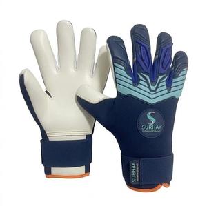 Subhay International Football Goalkeeper Gloves Full Finger Breathable Neoprene Segmented <b>Rebound</b> Zone Unisex Sports Gear - Product Image 6